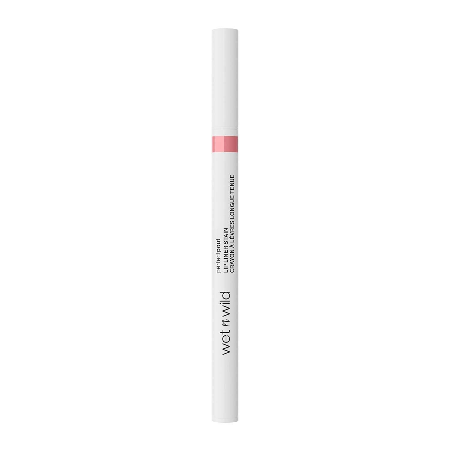 wet n wild Perfect Pout Matte Retractable Gel Lip Liner Pencil, Rich Creamy Long Lasting Color, Well-Defined and Flawless Application, Vegan & Cruelty-Free – Purple Lay Down the Mauves(I’m Blushing)