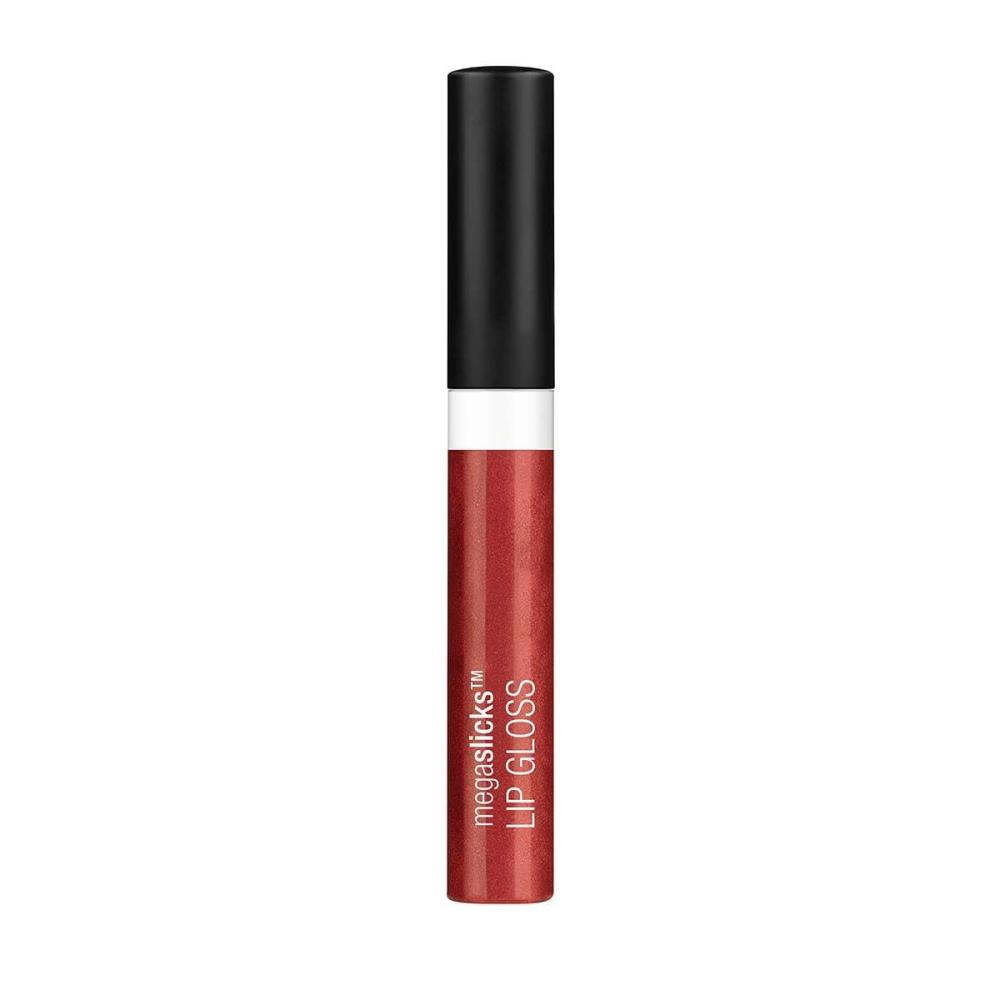 wet n wild MegaSlicks Lip Gloss, Ultra-Glossy, Vitamin-E Enriched, Ultra-Gloss High Shine Moisturizing, Cruelty-Free & Vegan – Berried Treasure(Carded)(Red Sensation)