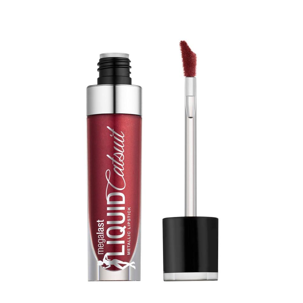 wet n wild Megalast Catsuit Matte Liquid Lipstick, Red Give Me Mocha | Lip Color Makeup | Moisturizing | Creamy | Smudge Proof(Life)