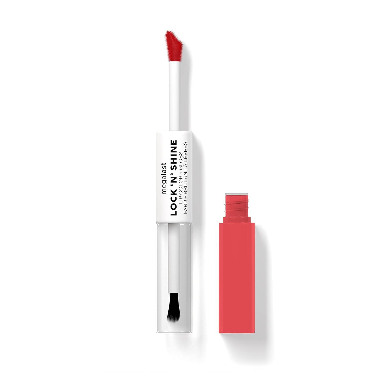 wet n wild Megalast Lock ‘N’ Shine Lip Color + Gloss Lotus Petal(Shining Hybiscus)
