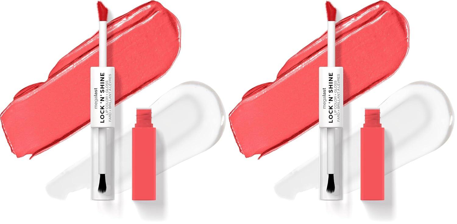 wet n wild Megalast Lock ‘N’ Shine Lip Color + Gloss Lotus Petal(Shining Hybiscus)