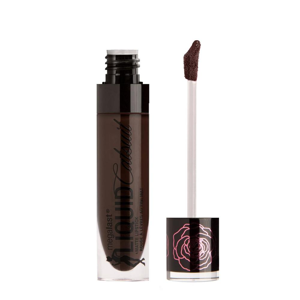 wet n wild Megalast Catsuit Matte Liquid Lipstick, Red Give Me Mocha | Lip Color Makeup | Moisturizing | Creamy | Smudge Proof(Rebel Rose)
