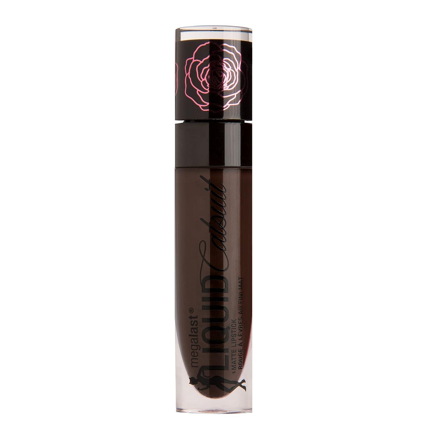 wet n wild Megalast Catsuit Matte Liquid Lipstick, Red Give Me Mocha | Lip Color Makeup | Moisturizing | Creamy | Smudge Proof(Rebel Rose)