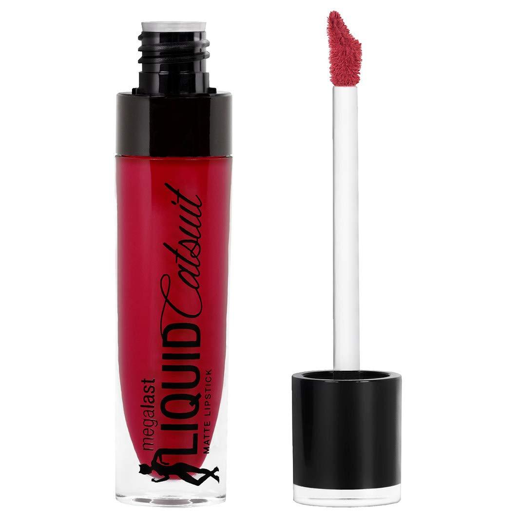 wet n wild Megalast Catsuit Matte Liquid Lipstick, Red Give Me Mocha | Lip Color Makeup | Moisturizing | Creamy | Smudge Proof(Missy & Fierce)