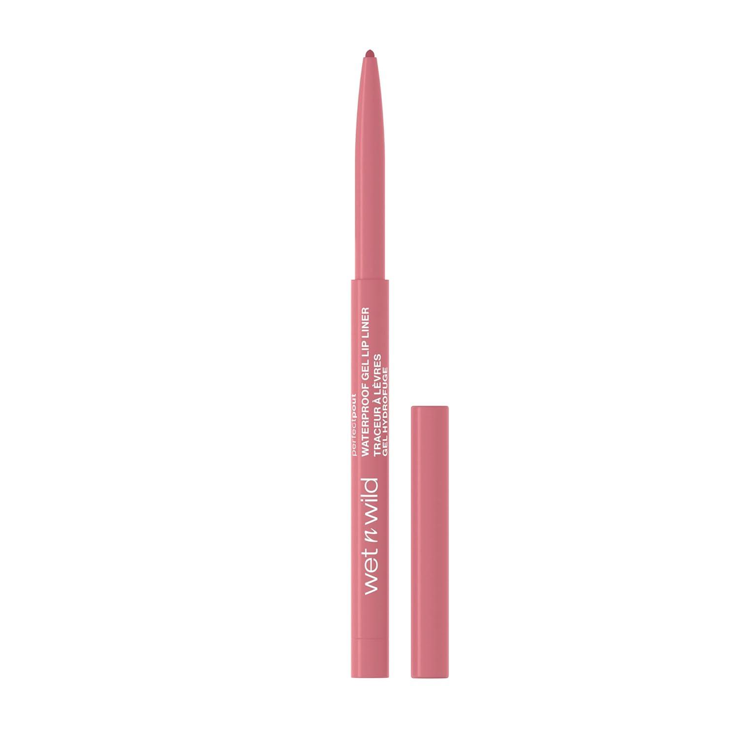 wet n wild Perfect Pout Matte Retractable Gel Lip Liner Pencil, Rich Creamy Long Lasting Color, Well-Defined and Flawless Application, Vegan & Cruelty-Free – Purple Lay Down the Mauves(Lay Down the Mauves)