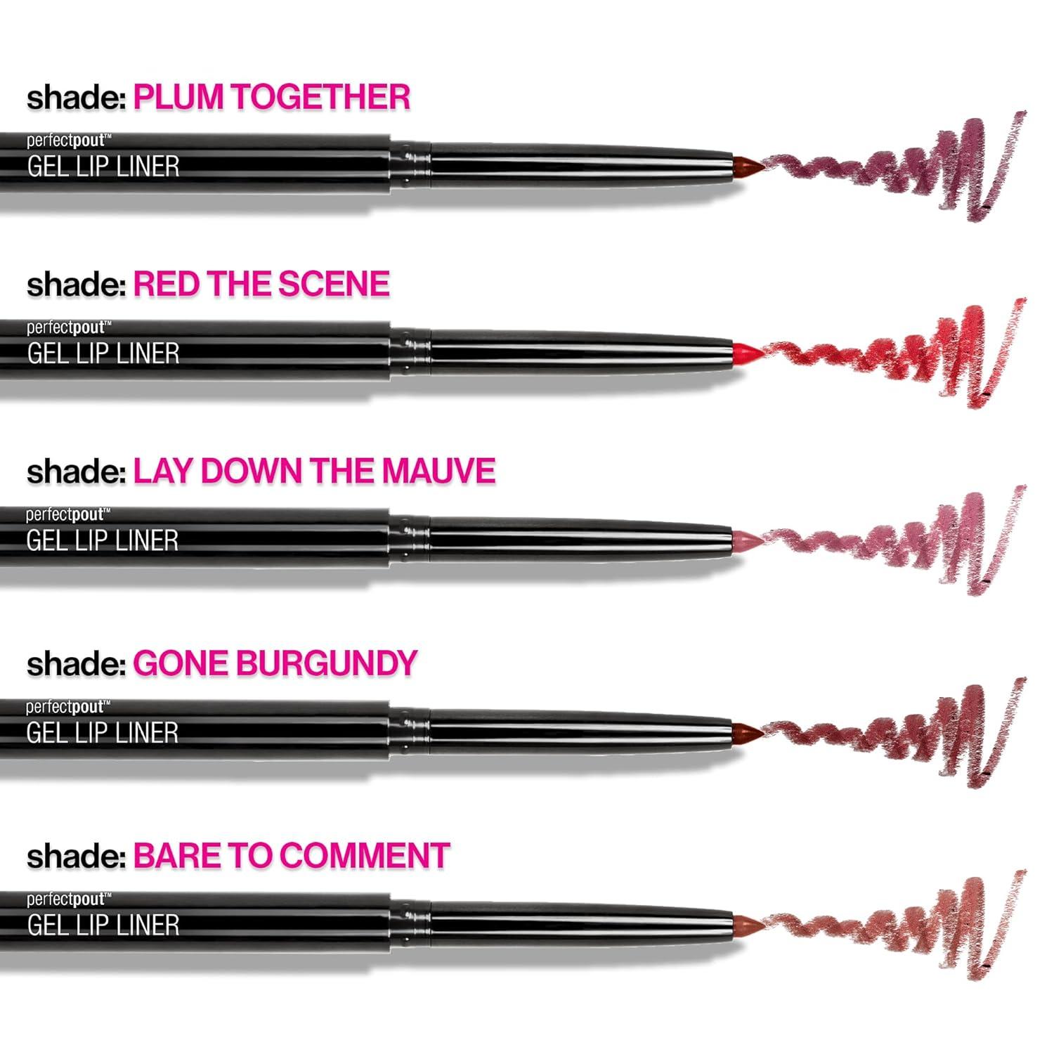 wet n wild Perfect Pout Matte Retractable Gel Lip Liner Pencil, Rich Creamy Long Lasting Color, Well-Defined and Flawless Application, Vegan & Cruelty-Free – Purple Lay Down the Mauves(Lay Down the Mauves)