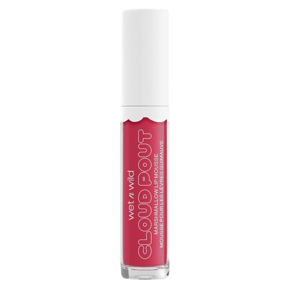 wet n wild Lip Cream Cloud Pout w/Marshmallow, Pink Girl, You’re Whipped | Argan Oil | Vitamin E | Marshmallow Flavored(Hot Pink Red Fluff You)