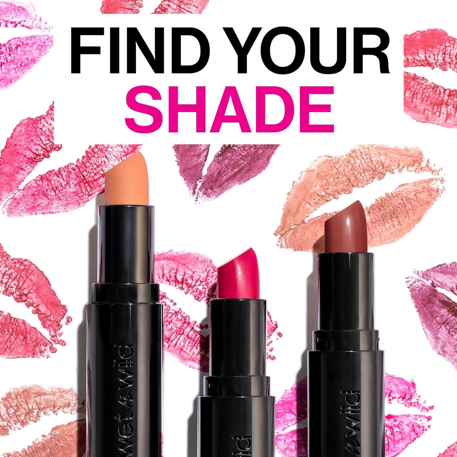 wet n wild Mega Last Matte Lip Color, Semi Matte Hyaluronic Acid Infused, Long Lasting Full Coverage for a Nourishing Pout, Cruelty-Free & Vegan – Cinnamon Spice(Never Nude)