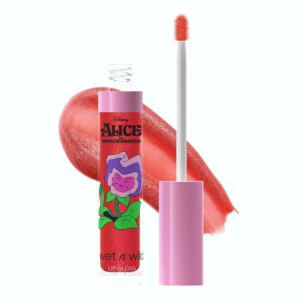 wet n wild Not A Weed Lip Gloss Alice In Wonderland Collection(Not A Weed – Cherry Red)