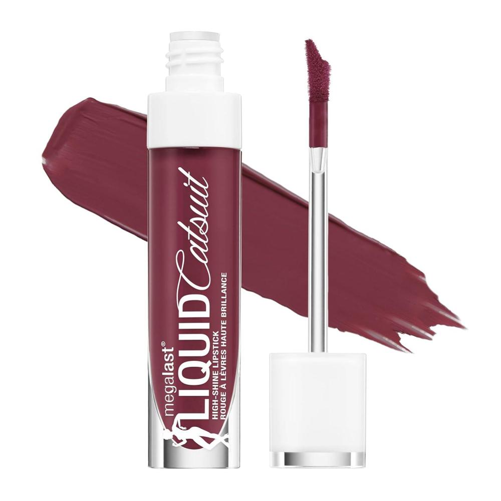wet n wild Megalast Catsuit Matte Liquid Lipstick, Red Give Me Mocha | Lip Color Makeup | Moisturizing | Creamy | Smudge Proof(Wine Is The Answer)