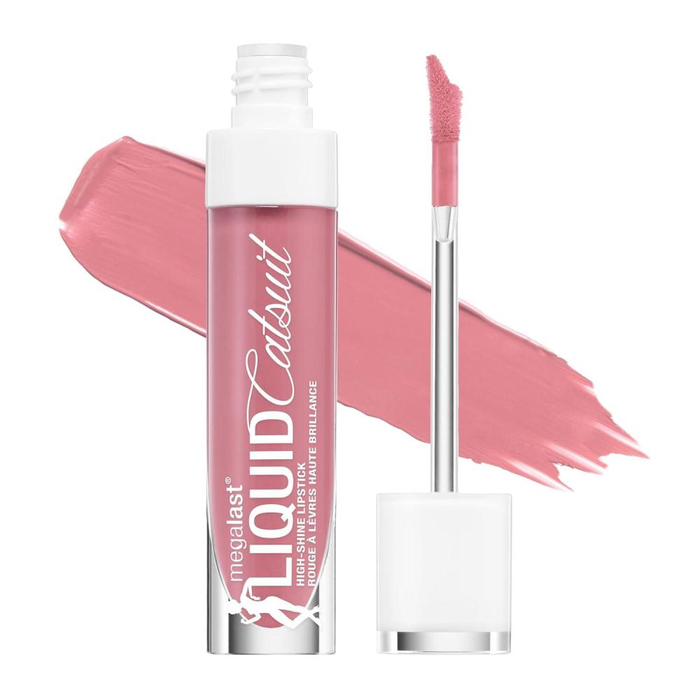 wet n wild Megalast Catsuit Matte Liquid Lipstick, Red Give Me Mocha | Lip Color Makeup | Moisturizing | Creamy | Smudge Proof(Flirt Alert)