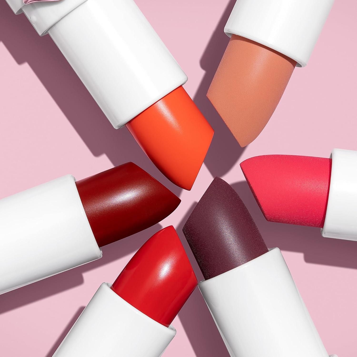 wet n wild Mega Last High-Shine Lipstick Lip Color, Infused with Seed Oils For a Nourishing High-Shine, Buildable & Blendable Creamy Color, Cruelty-Free & Vegan – Pinky Ring(Mad for Mauve)
