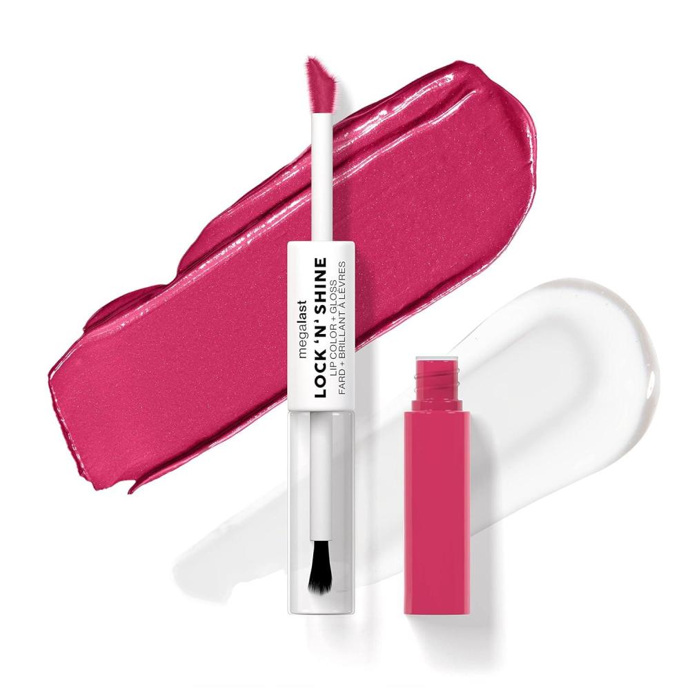 wet n wild Megalast Lock ‘N’ Shine Lip Color + Gloss Lotus Petal(Irresistable)