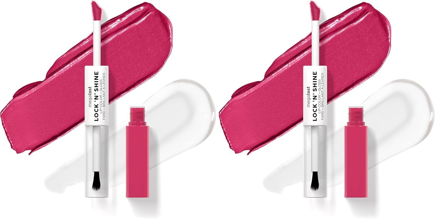 wet n wild Megalast Lock ‘N’ Shine Lip Color + Gloss Lotus Petal(Irresistable)