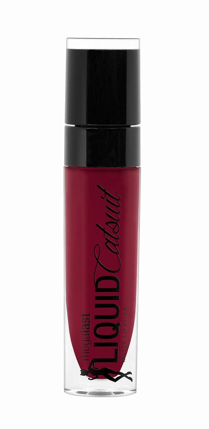 wet n wild Megalast Catsuit Matte Liquid Lipstick, Red Give Me Mocha | Lip Color Makeup | Moisturizing | Creamy | Smudge Proof(Behind the Bleachers)
