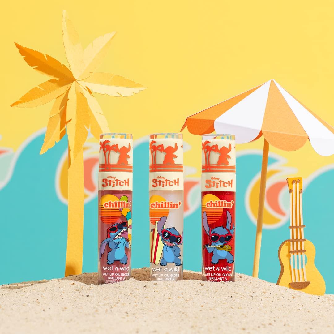 wet n wild Lip Oil – Lightweight, Non-Sticky, Hydrating & Nourishing Formula with 7 Conditioning Oils, Vegan & Cruelty-Free – Cedar Rose(Chillin’ Wet Pink)