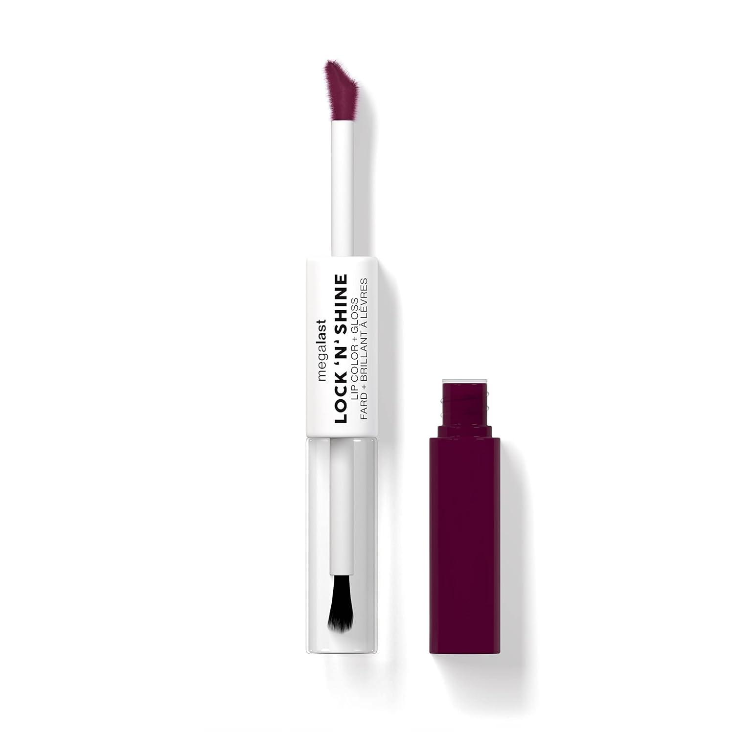 wet n wild Megalast Lock ‘N’ Shine Lip Color + Gloss Lotus Petal(Dark Wisteria)