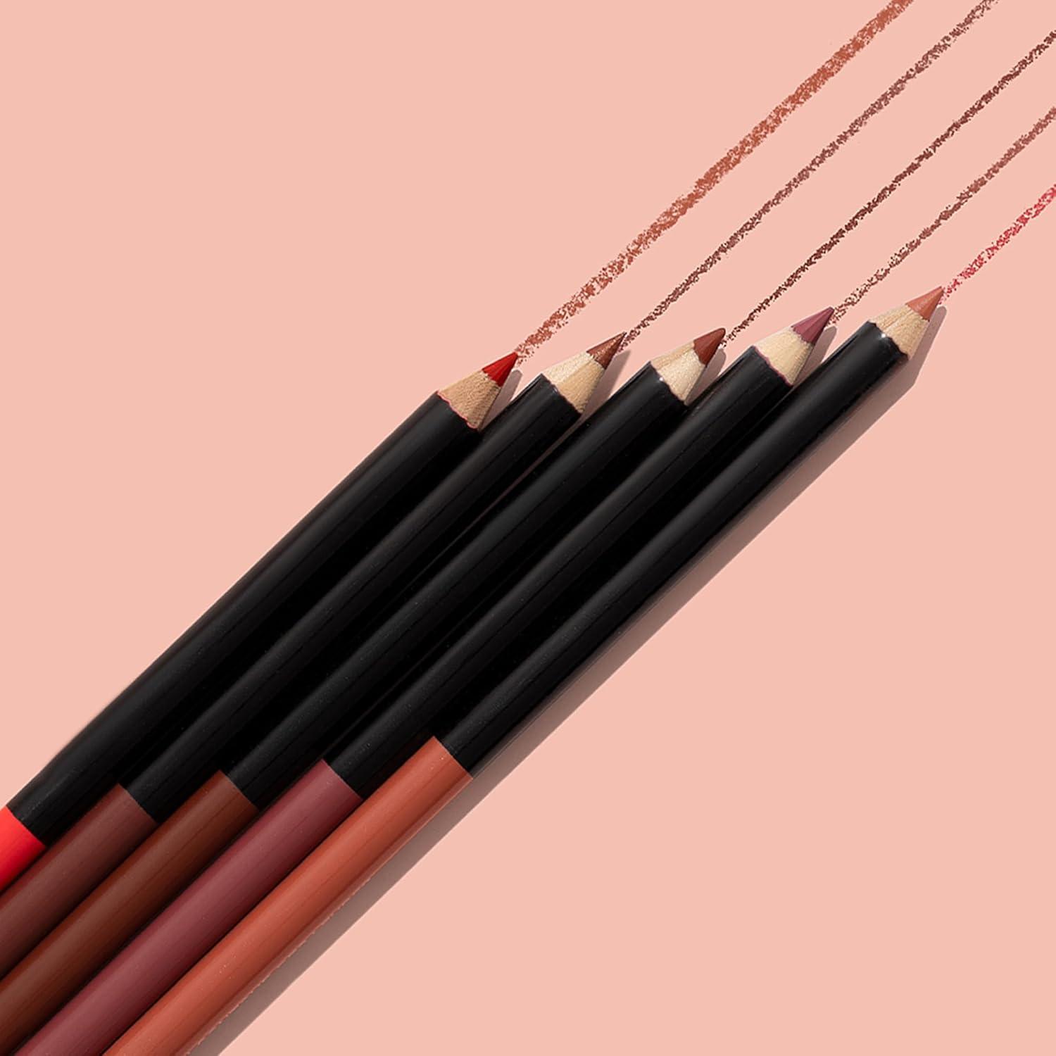 Lip Liner Pencil By Wet n Wild Color Icon Lip Color Makeup, Brandy Wine(Chestnut)