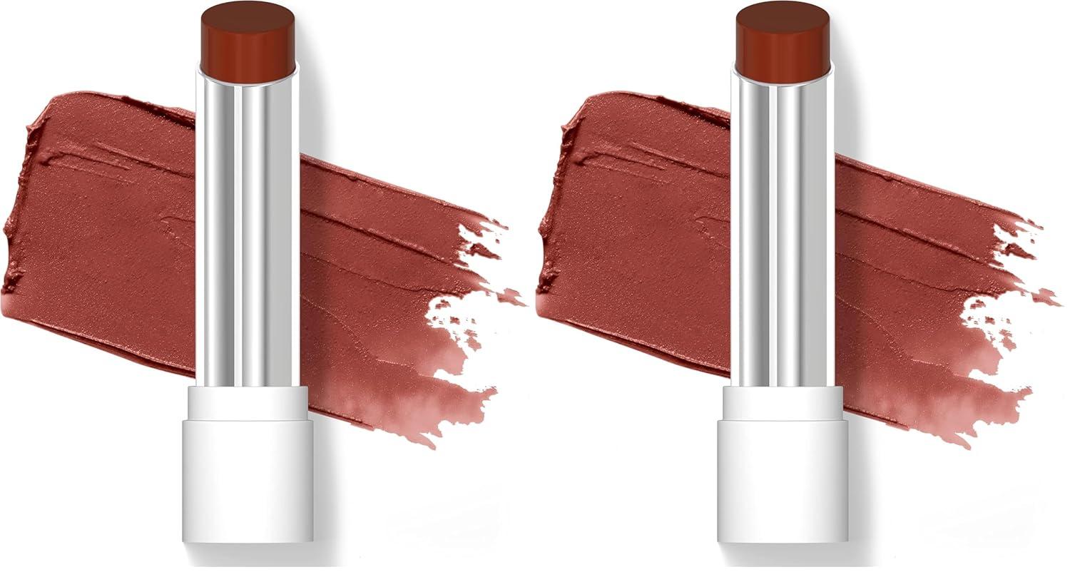 wet n wild Rose Comforting Glossy Natural Lipstick Dark Red Taffy Daddy(Taffy Daddy)