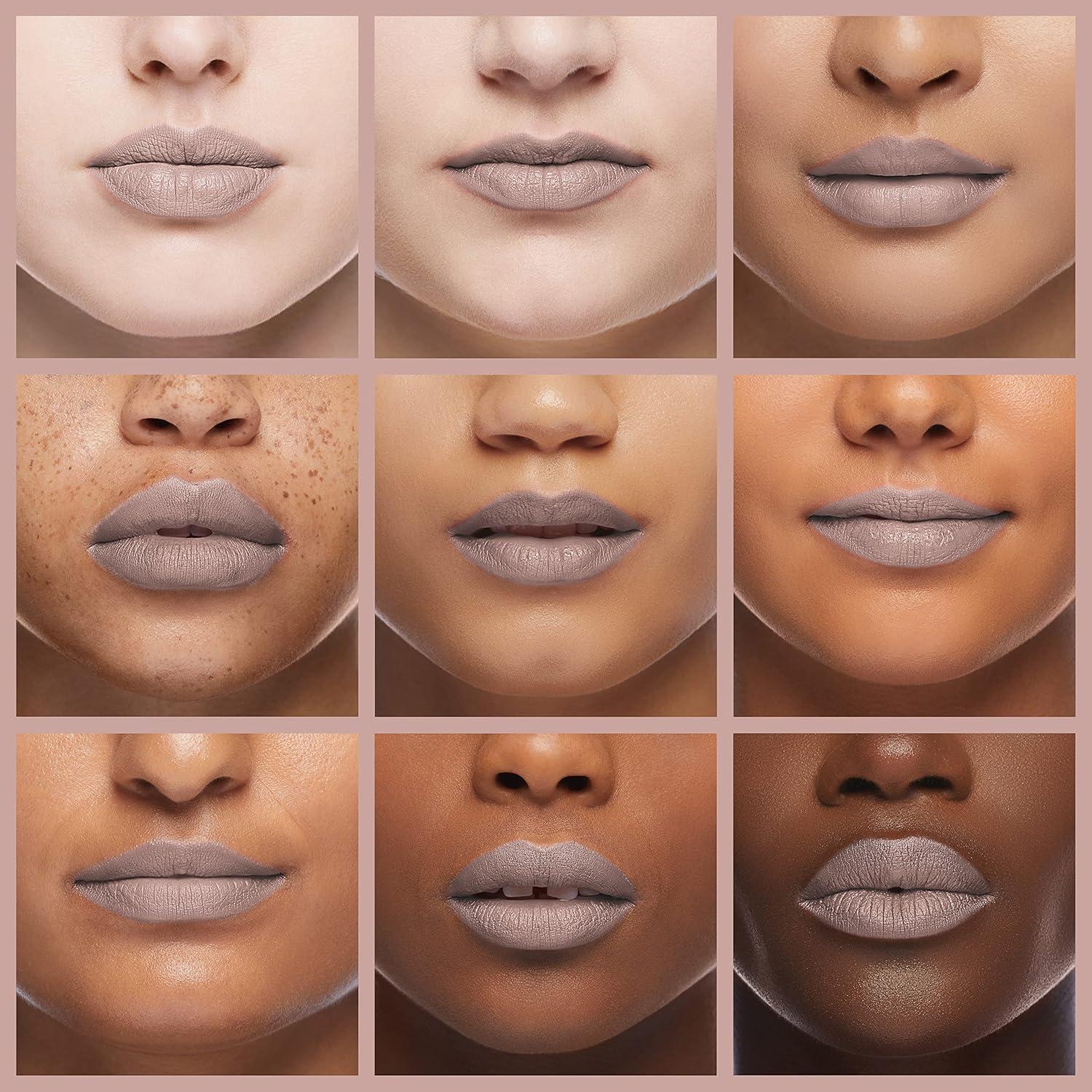 wet n wild Megalast Catsuit Matte Liquid Lipstick, Red Give Me Mocha | Lip Color Makeup | Moisturizing | Creamy | Smudge Proof(Caught You Bare-Naked)