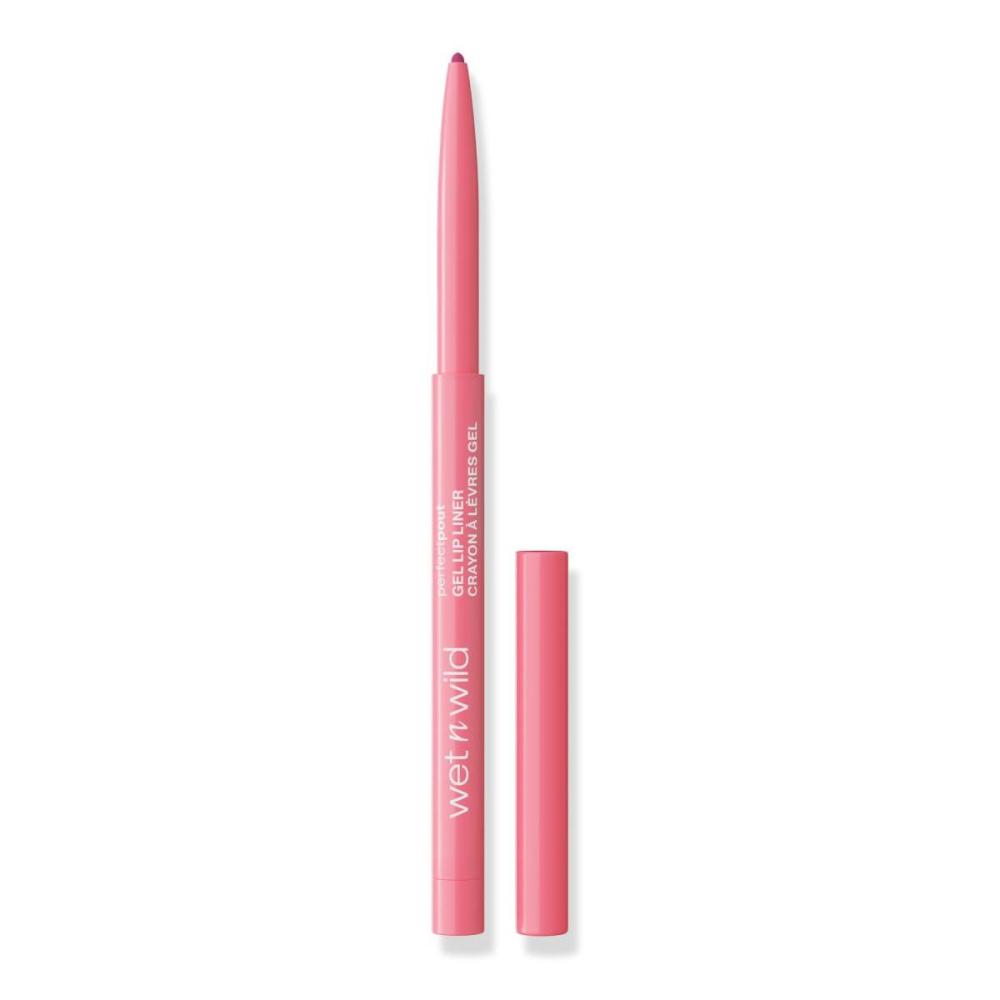 wet n wild Perfect Pout Matte Retractable Gel Lip Liner Pencil, Rich Creamy Long Lasting Color, Well-Defined and Flawless Application, Vegan & Cruelty-Free – Purple Lay Down the Mauves(Comes Naturally)