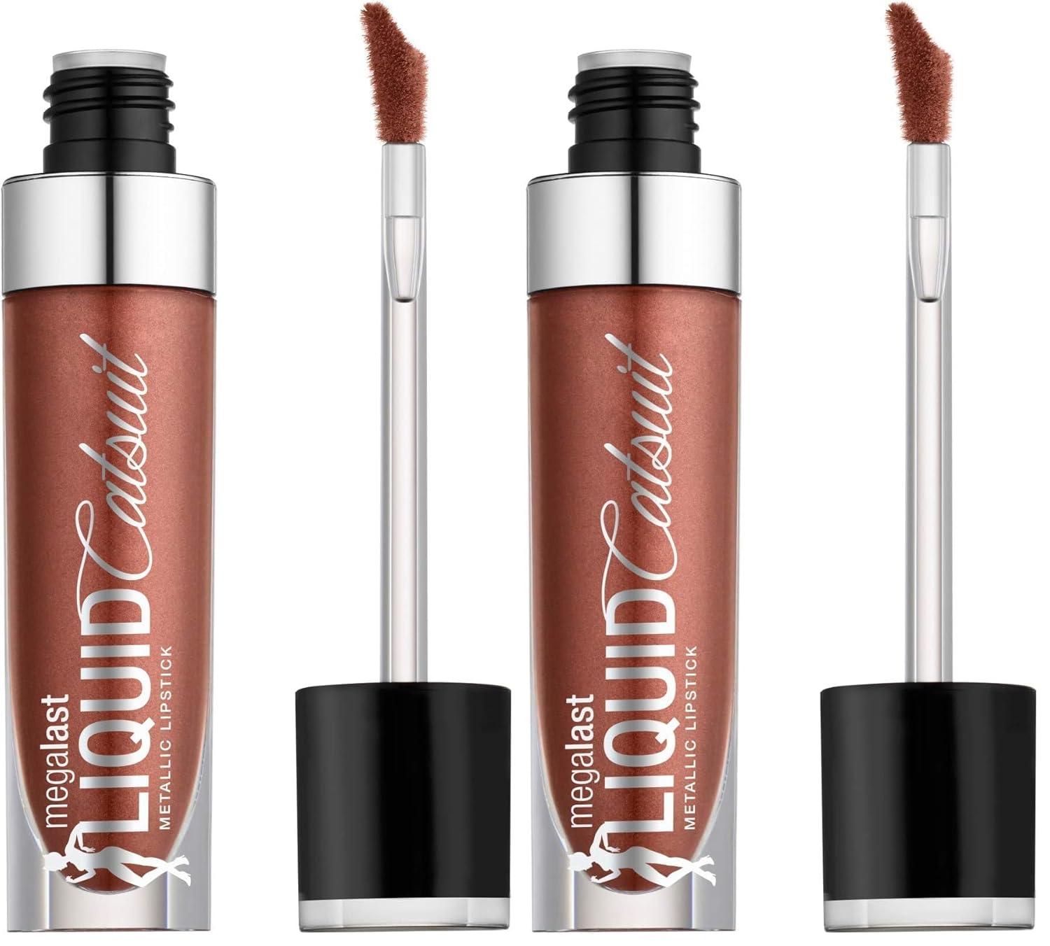 wet n wild Megalast Catsuit Matte Liquid Lipstick, Red Give Me Mocha | Lip Color Makeup | Moisturizing | Creamy | Smudge Proof(Ride on my Copper)