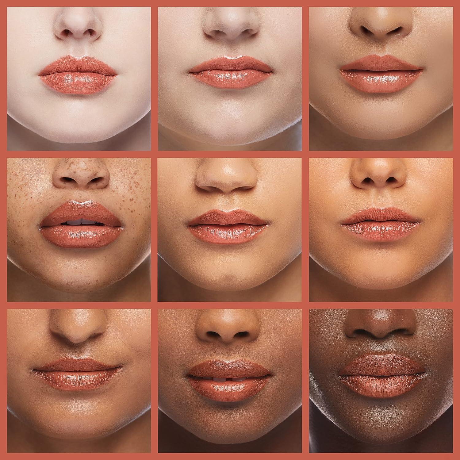 wet n wild Rose Comforting Glossy Natural Lipstick Dark Red Taffy Daddy(Soft ‘n’ Juicy)