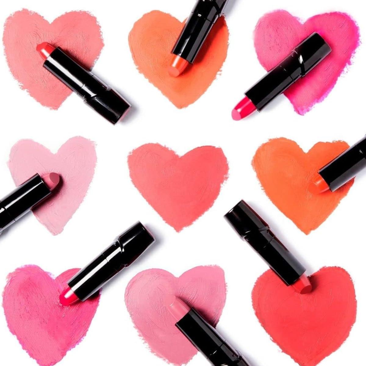 wet n wild Silk Finish Lipstick, Hydrating Rich Buildable Lip Color, Formulated with Vitamins A,E, & Macadamia for Ultimate Hydration, Cruelty-Free & Vegan – Hot Red(Just Garnet)