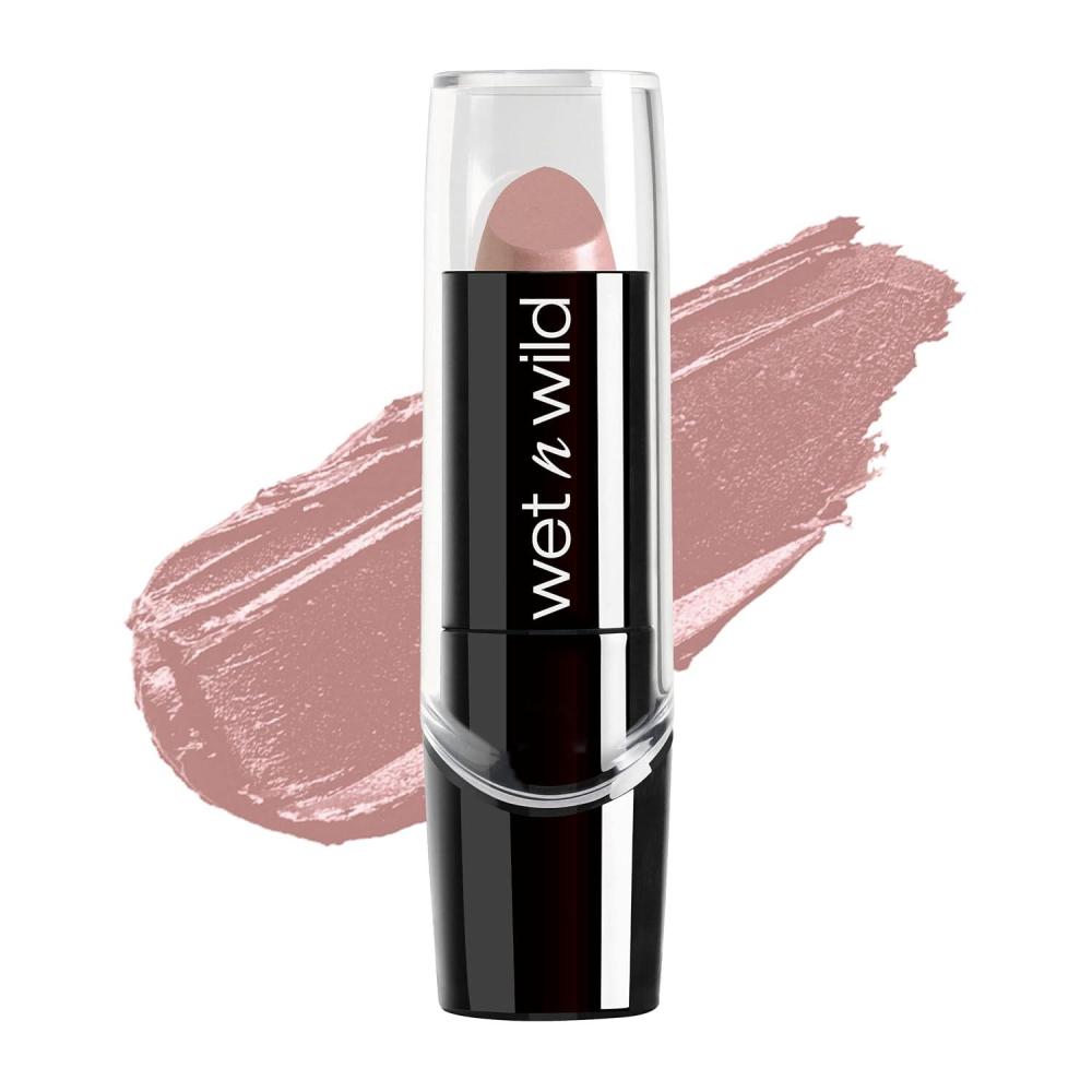 wet n wild Silk Finish Lipstick, Hydrating Rich Buildable Lip Color, Formulated with Vitamins A,E, & Macadamia for Ultimate Hydration, Cruelty-Free & Vegan – Hot Red(A Short Affair)