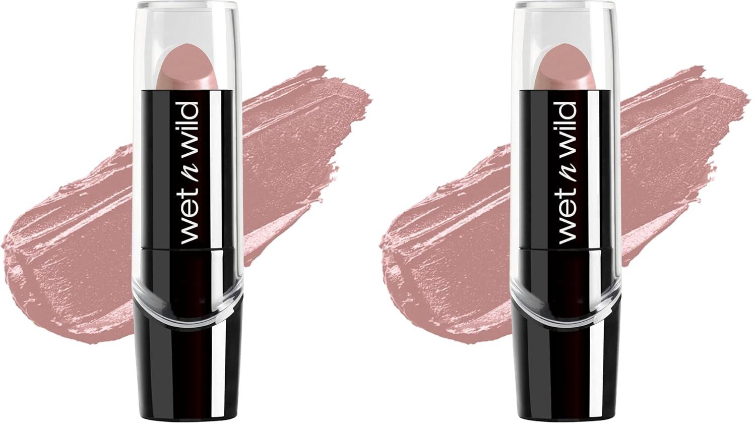 wet n wild Silk Finish Lipstick, Hydrating Rich Buildable Lip Color, Formulated with Vitamins A,E, & Macadamia for Ultimate Hydration, Cruelty-Free & Vegan – Hot Red(A Short Affair)