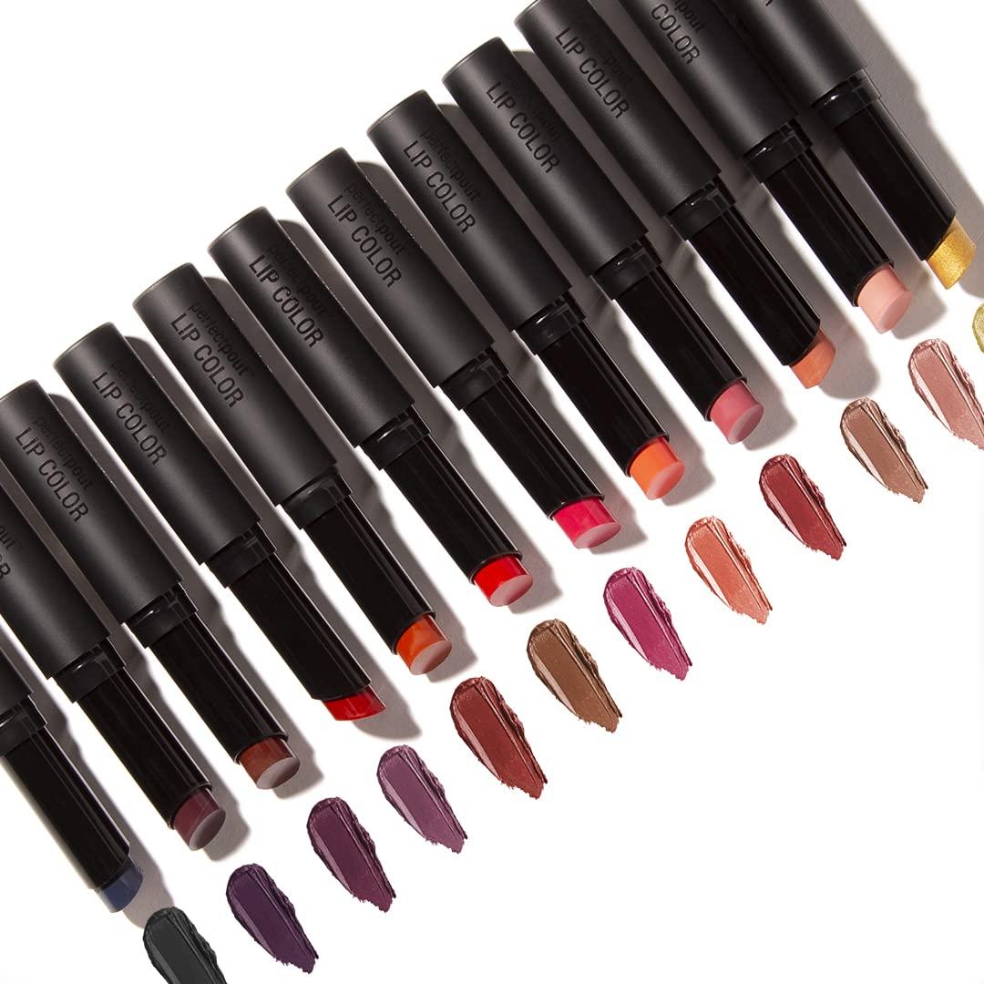 wet n wild Perfect Pout Lipstick, Black Power Outage Vegan | Gluten-Free | Cruelty-Free | Lip Color(Pink-A-Holics)