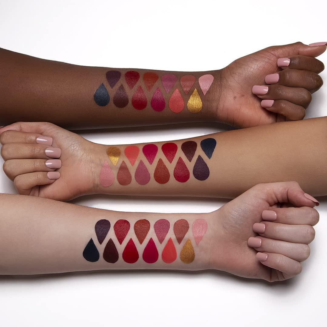 wet n wild Perfect Pout Lipstick, Black Power Outage Vegan | Gluten-Free | Cruelty-Free | Lip Color(Pink-A-Holics)