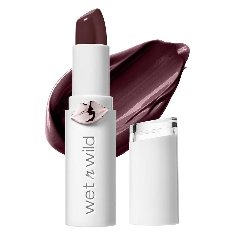 wet n wild Mega Last High-Shine Lipstick Lip Color, Infused with Seed Oils For a Nourishing High-Shine, Buildable & Blendable Creamy Color, Cruelty-Free & Vegan – Pinky Ring(Sangria Time)