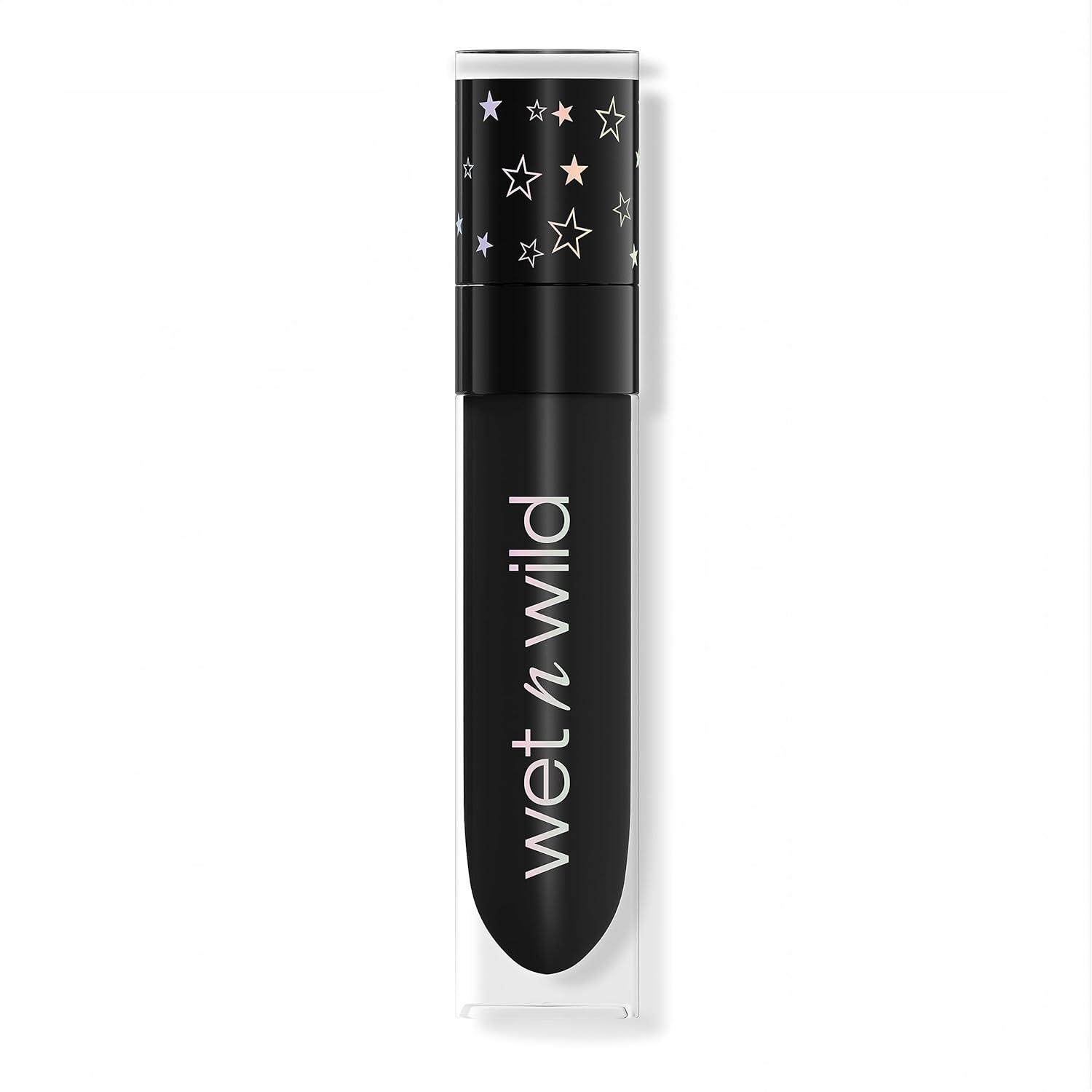 wet n wild Megalast Catsuit Matte Liquid Lipstick, Red Give Me Mocha | Lip Color Makeup | Moisturizing | Creamy | Smudge Proof(High Shine Midnight Sky)