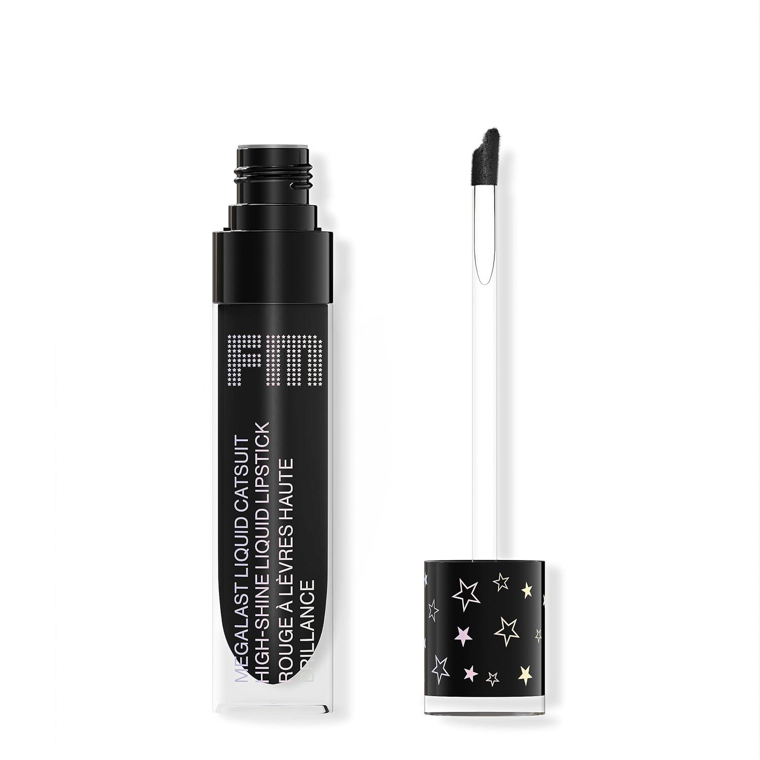 wet n wild Megalast Catsuit Matte Liquid Lipstick, Red Give Me Mocha | Lip Color Makeup | Moisturizing | Creamy | Smudge Proof(High Shine Midnight Sky)