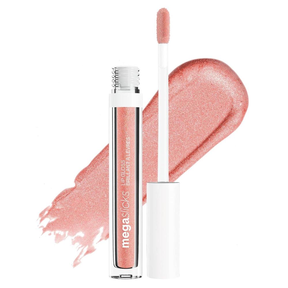 wet n wild MegaSlicks Lip Gloss, Ultra-Glossy, Vitamin-E Enriched, Ultra-Gloss High Shine Moisturizing, Cruelty-Free & Vegan – Berried Treasure(Carded)(Cherish)