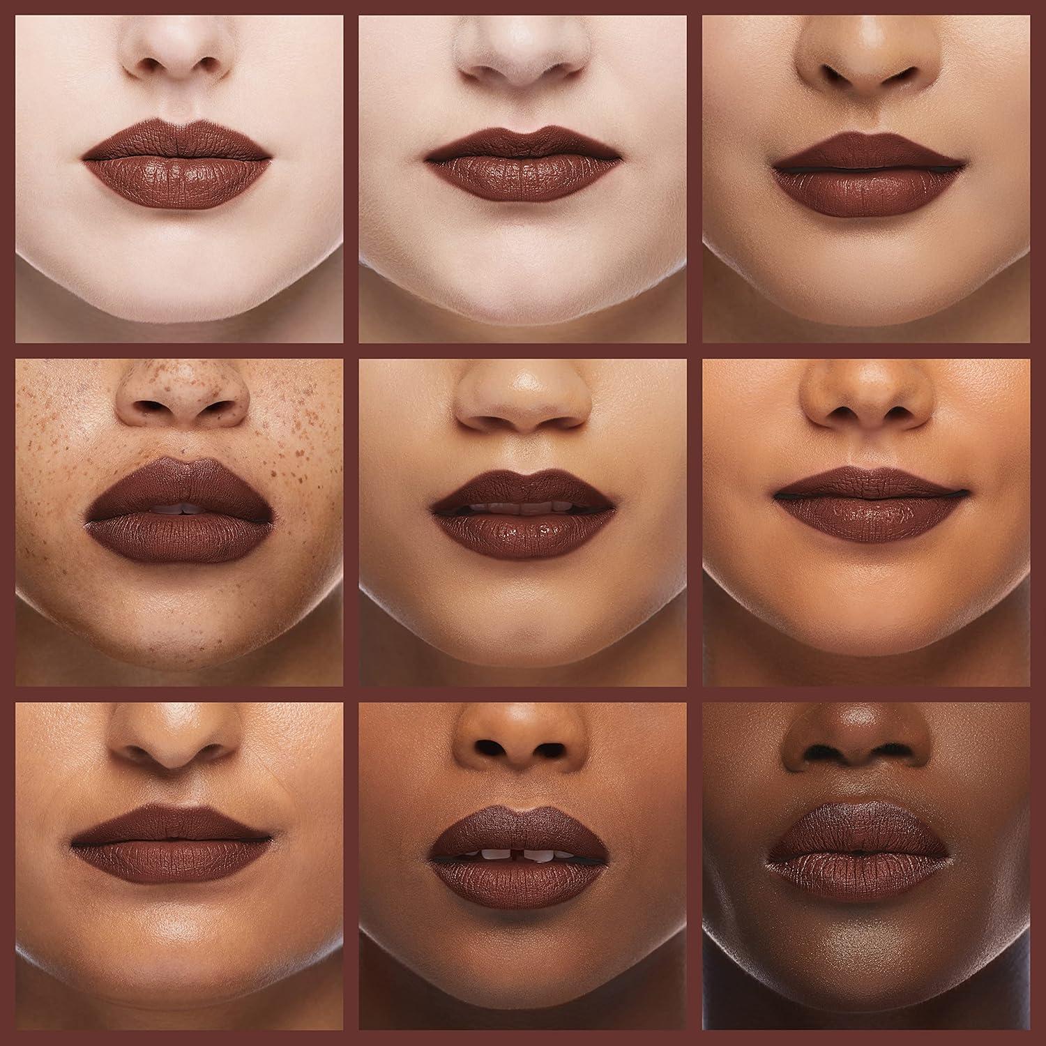 wet n wild Lip Cream Cloud Pout w/Marshmallow, Pink Girl, You’re Whipped | Argan Oil | Vitamin E | Marshmallow Flavored(Dark Brown Love You Smore)