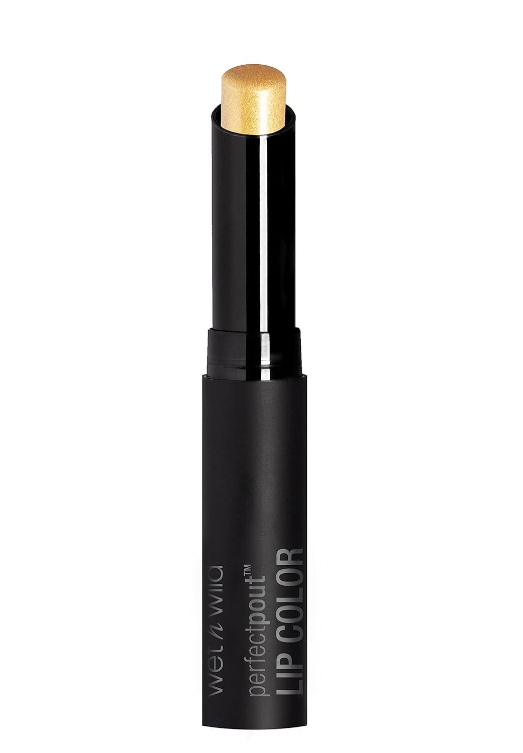 wet n wild Perfect Pout Lipstick, Black Power Outage Vegan | Gluten-Free | Cruelty-Free | Lip Color(First Place Winner)