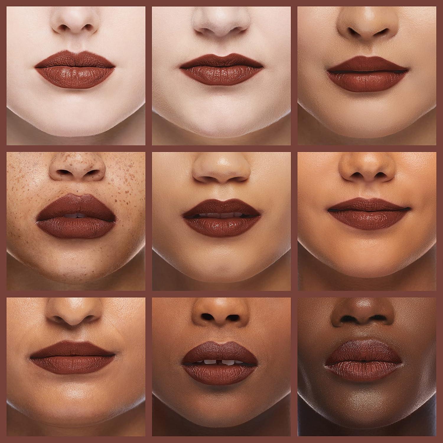 wet n wild Mega Last Matte Lip Color, Semi Matte Hyaluronic Acid Infused, Long Lasting Full Coverage for a Nourishing Pout, Cruelty-Free & Vegan – Cinnamon Spice(Mochalicious)