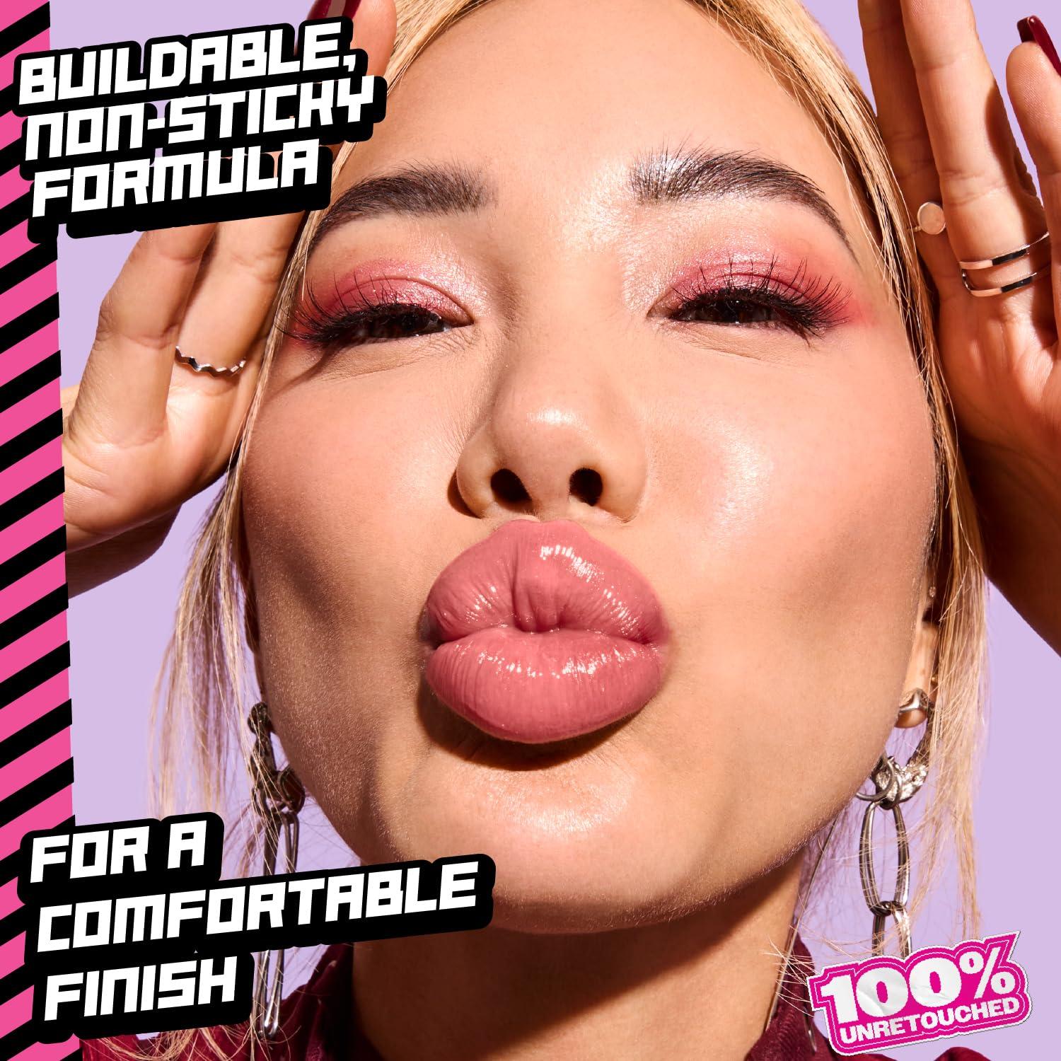 wet n wild Lip Oil – Lightweight, Non-Sticky, Hydrating & Nourishing Formula with 7 Conditioning Oils, Vegan & Cruelty-Free – Cedar Rose(Sweet n’ Spicy)