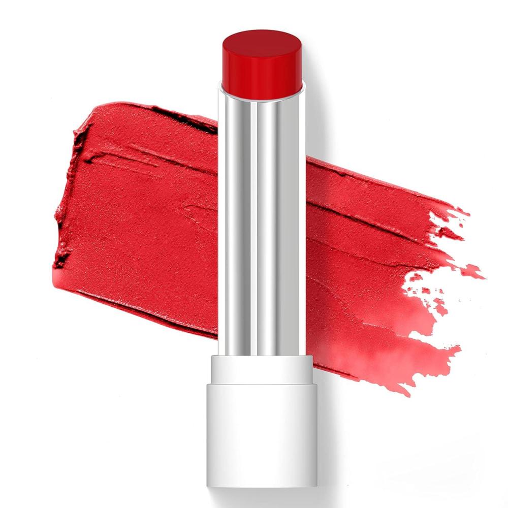 wet n wild Rose Comforting Glossy Natural Lipstick Dark Red Taffy Daddy(Cherry Syrup)