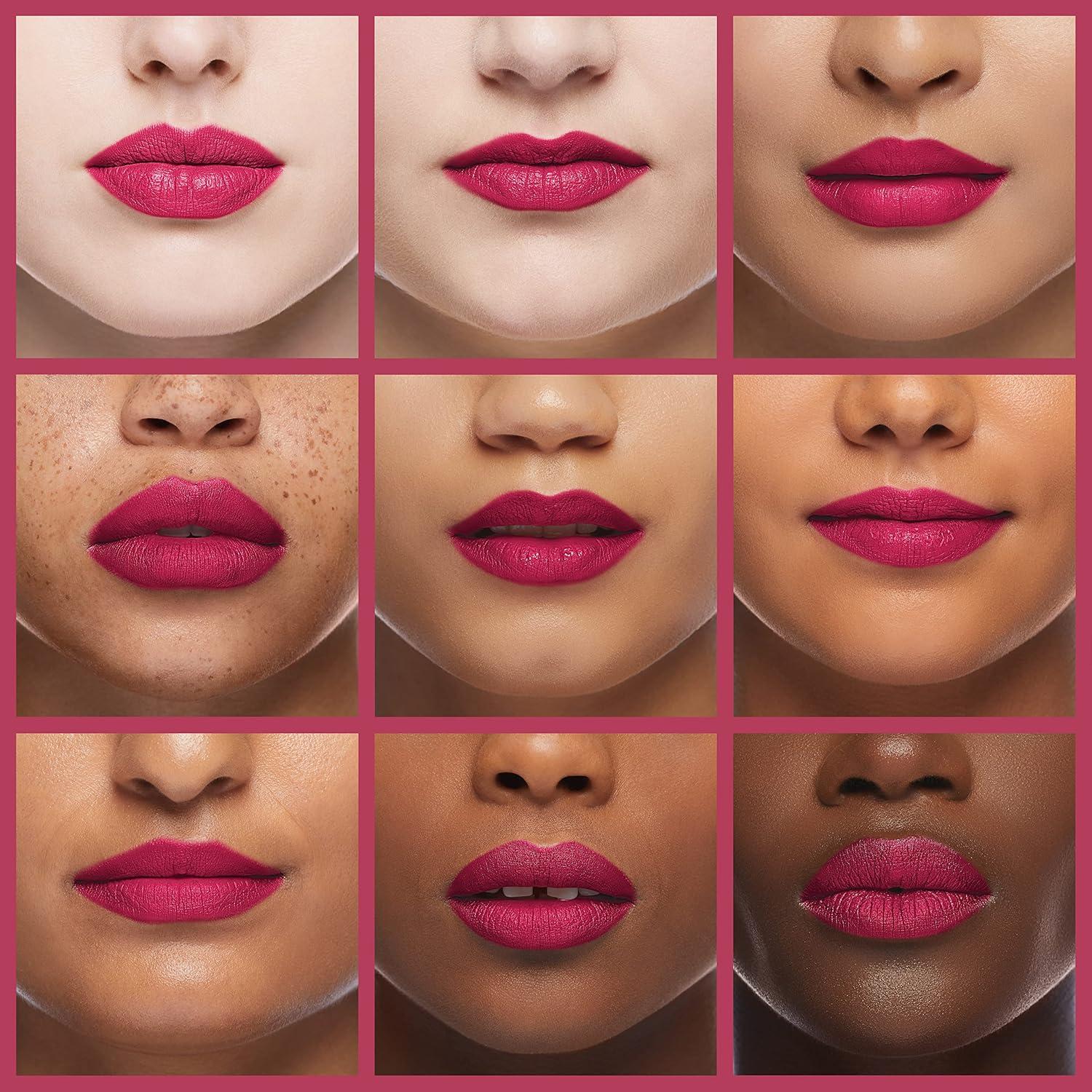wet n wild Mega Last Matte Lip Color, Semi Matte Hyaluronic Acid Infused, Long Lasting Full Coverage for a Nourishing Pout, Cruelty-Free & Vegan – Cinnamon Spice(7- Cherry Picking)