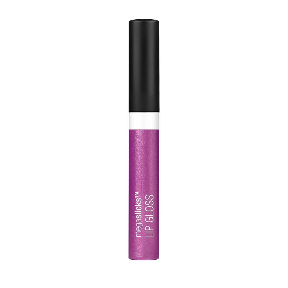 wet n wild MegaSlicks Lip Gloss, Ultra-Glossy, Vitamin-E Enriched, Ultra-Gloss High Shine Moisturizing, Cruelty-Free & Vegan – Berried Treasure(Carded)(Berried Treasure (Carded))