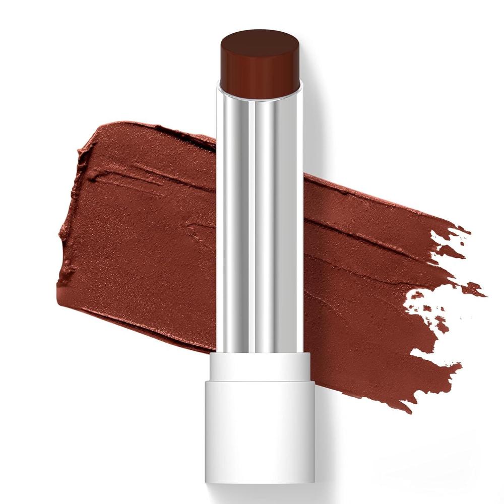 wet n wild Rose Comforting Glossy Natural Lipstick Dark Red Taffy Daddy(Pecan Glaze)