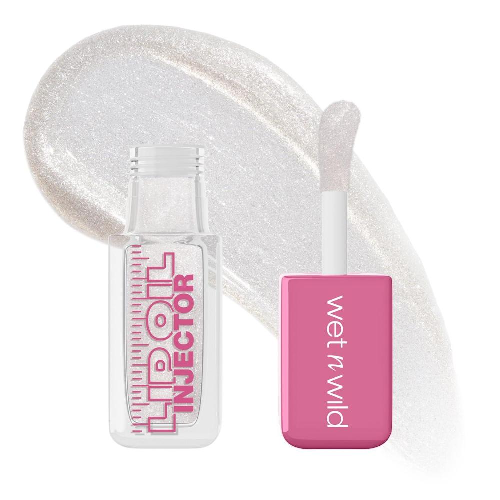 wet n wild Lip Oil – Lightweight, Non-Sticky, Hydrating & Nourishing Formula with 7 Conditioning Oils, Vegan & Cruelty-Free – Cedar Rose(Shimmer Me Baby)