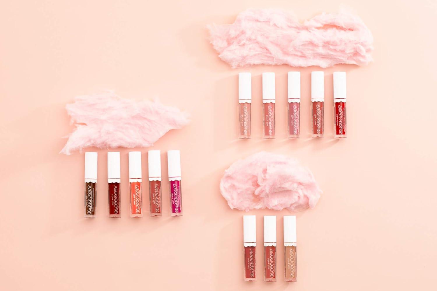 wet n wild Lip Cream Cloud Pout w/Marshmallow, Pink Girl, You’re Whipped | Argan Oil | Vitamin E | Marshmallow Flavored(Light Brown Fluffernutter)