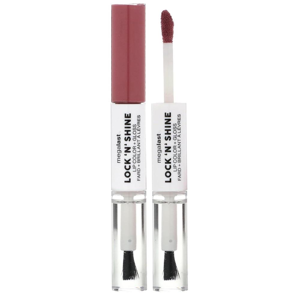 wet n wild Megalast Lock ‘N’ Shine Lip Color + Gloss Lotus Petal(Pinky Promise)