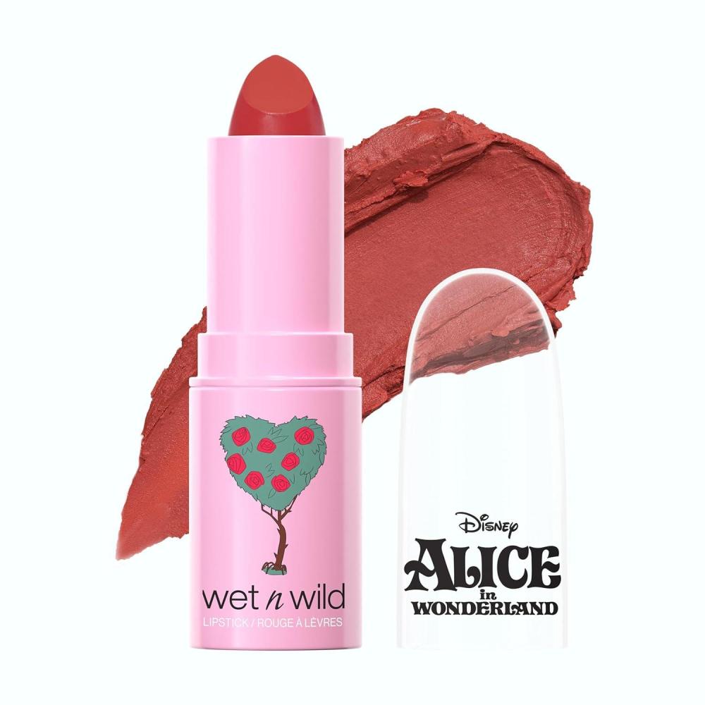 wet n wild Painted Roses Lipstick Alice In Wonderland Collection(Painted Roses)
