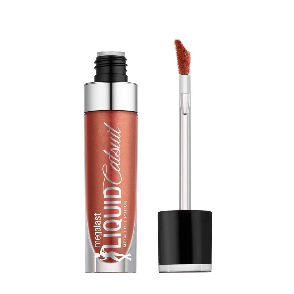 wet n wild Megalast Catsuit Matte Liquid Lipstick, Red Give Me Mocha | Lip Color Makeup | Moisturizing | Creamy | Smudge Proof(Bali in Love)