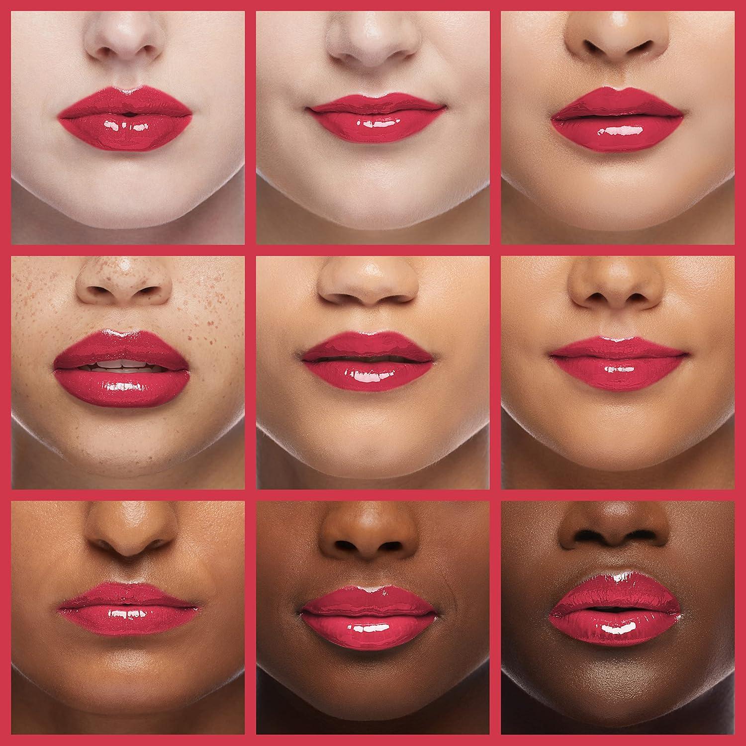 wet n wild Mega Last High-Shine Lipstick Lip Color, Infused with Seed Oils For a Nourishing High-Shine, Buildable & Blendable Creamy Color, Cruelty-Free & Vegan – Pinky Ring(Strawberry Lingerie)